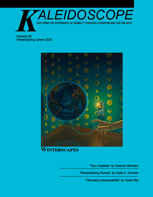 Cover of Kaleidoscope Winter/Spring 2020 Issue 80 titled Winterscapes